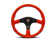 MOMO Corse 2.0 Steering Wheel - Red Suede - VMCO2SRE351PR